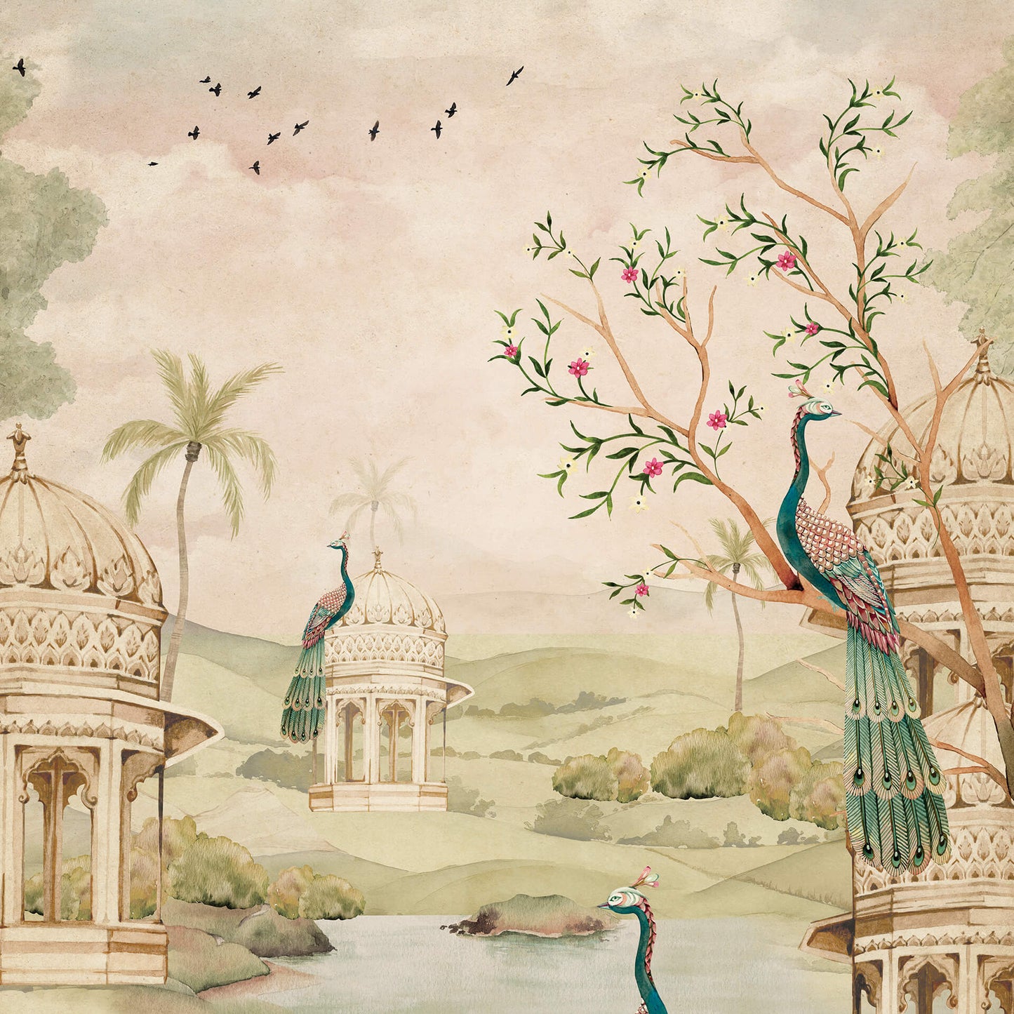 Heer Ranjha | Pichwai and Architecture | My Space of Joy