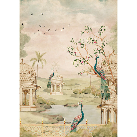Heer Ranjha | Pichwai and Architecture | My Space of Joy