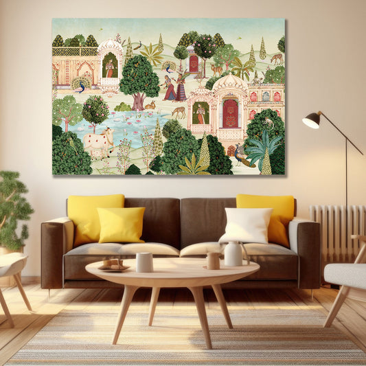 Serenity In Vrindavan | Pichwai and Architecture | My Space of Joy