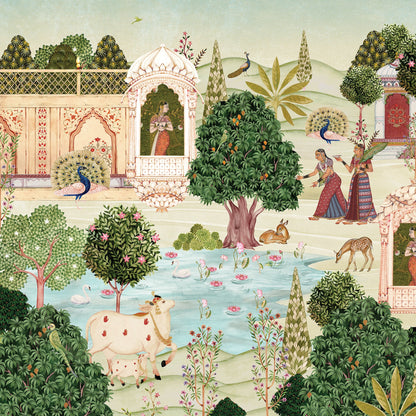Serenity In Vrindavan | Pichwai and Architecture | My Space of Joy