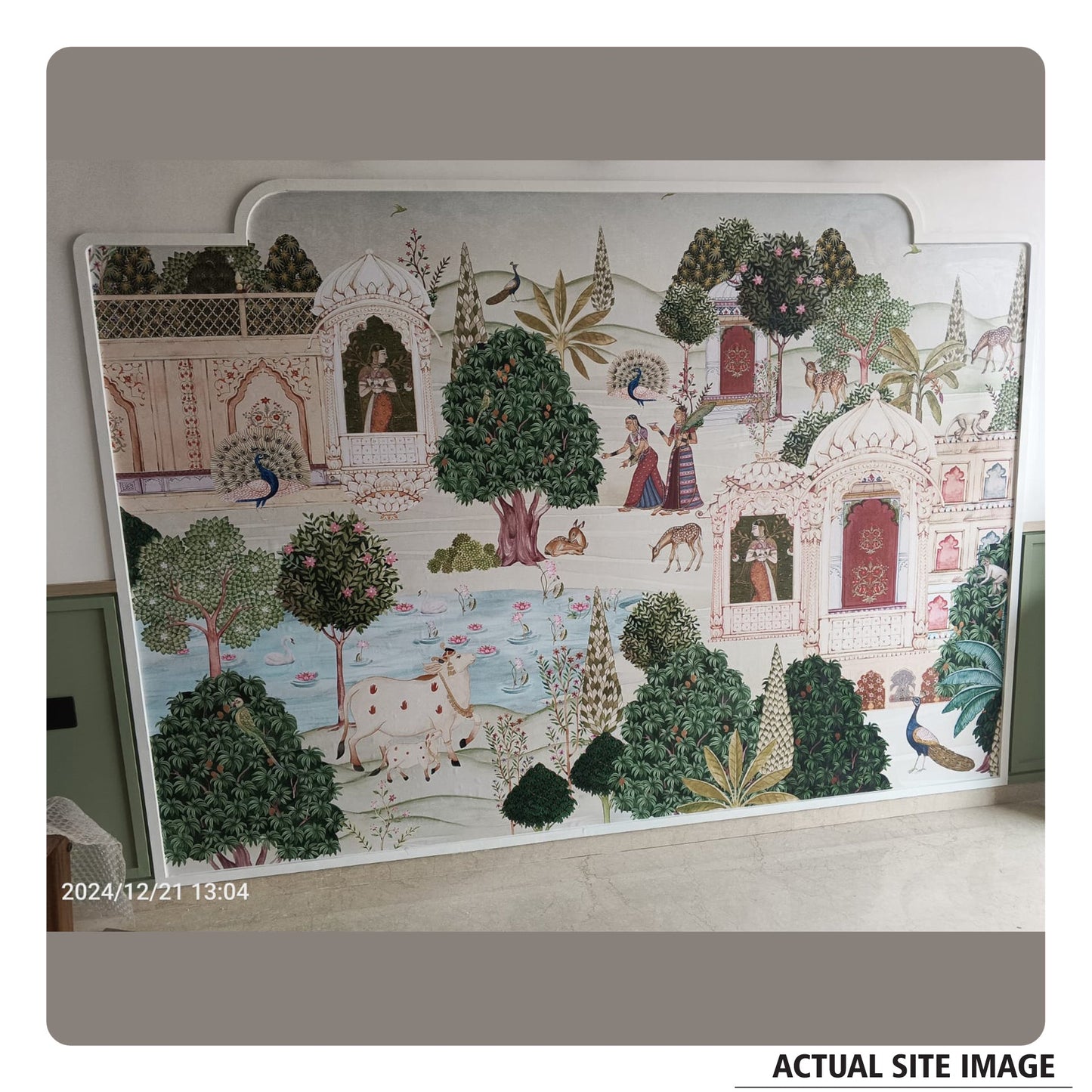 Serenity In Vrindavan | Pichwai and Architecture | My Space of Joy