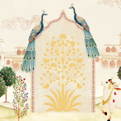 Divine Gateway | Pichwai and Architecture | My Space of Joy