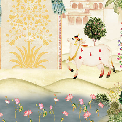 Divine Gateway | Pichwai and Architecture | My Space of Joy