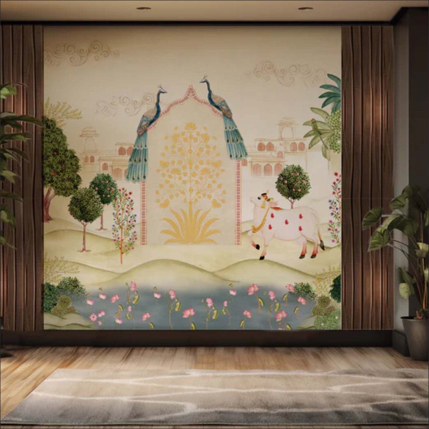 Divine Gateway | Pichwai and Architecture | My Space of Joy
