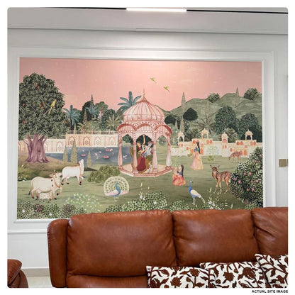 Rasleela With Radha Krishna | Pichwai and Architecture | My Space of Joy