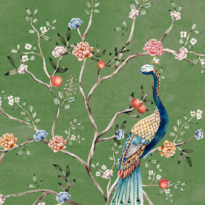 Elegant Peacocks | Pichwai and Architecture | My Space of Joy