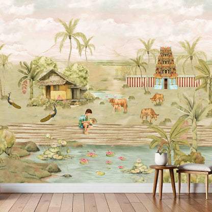 Slow Down | Pichwai and Architecture | My Space of Joy