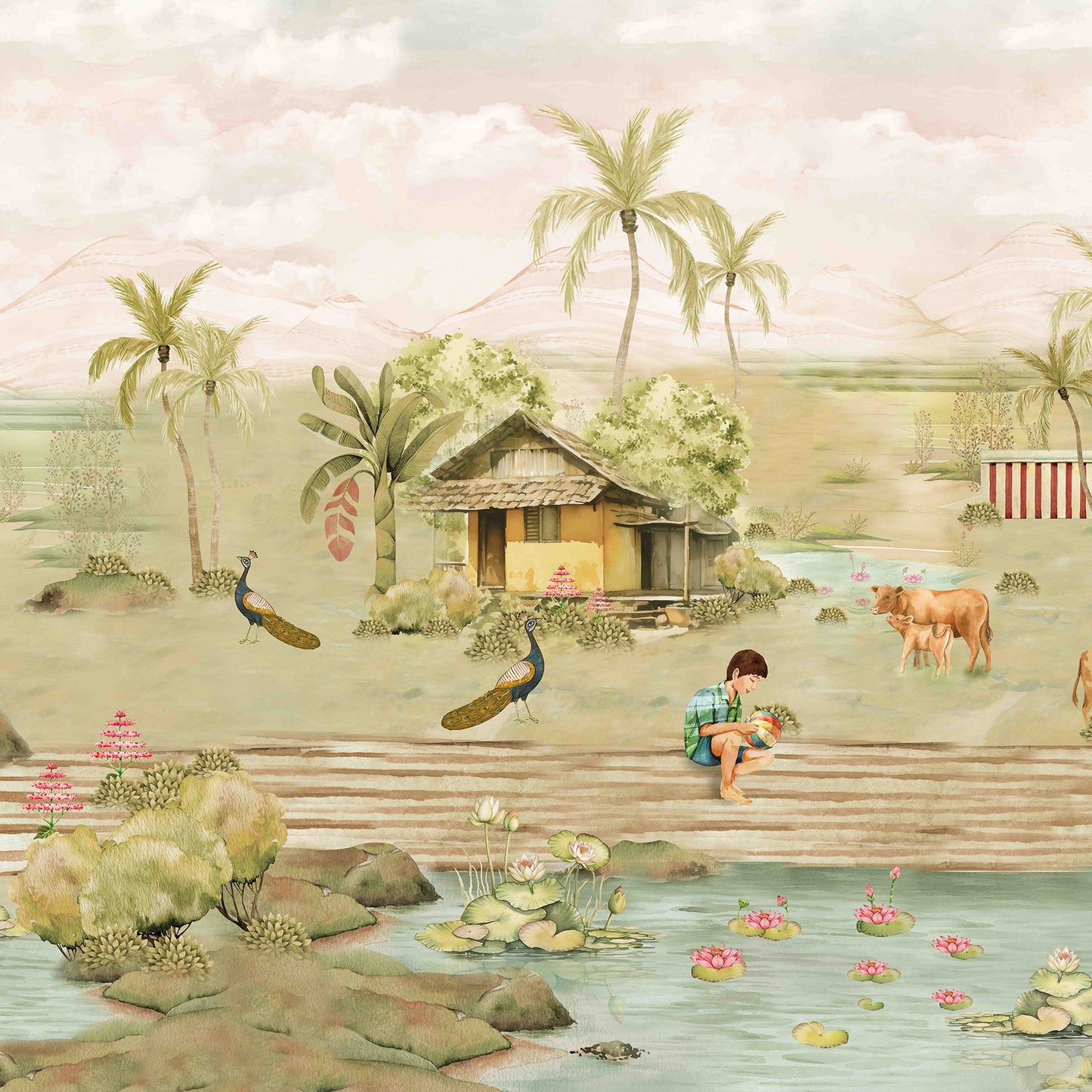 Slow Down | Pichwai and Architecture | My Space of Joy