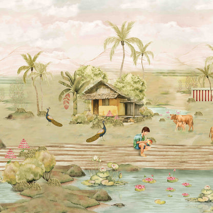 Slow Down | Pichwai and Architecture | My Space of Joy