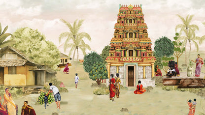 Path To Peace | Pichwai and Architecture | My Space of Joy