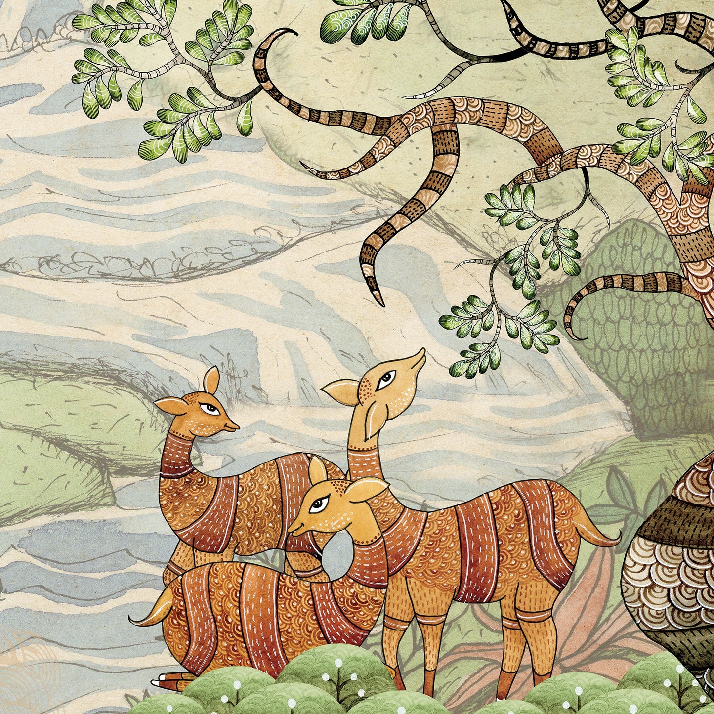 Forest Lullaby | Gond Tales | My Space of Joy