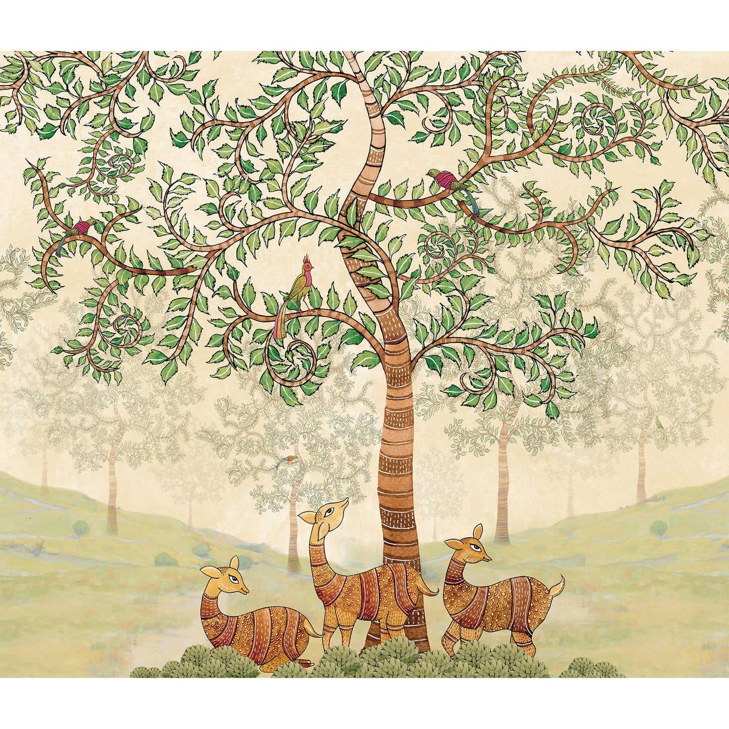 Serene Shelter | Gond Tales | My Space of Joy