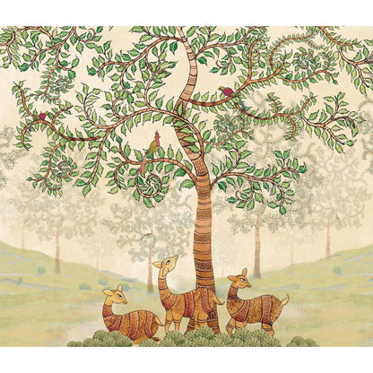 Serene Shelter | Gond Tales | My Space of Joy