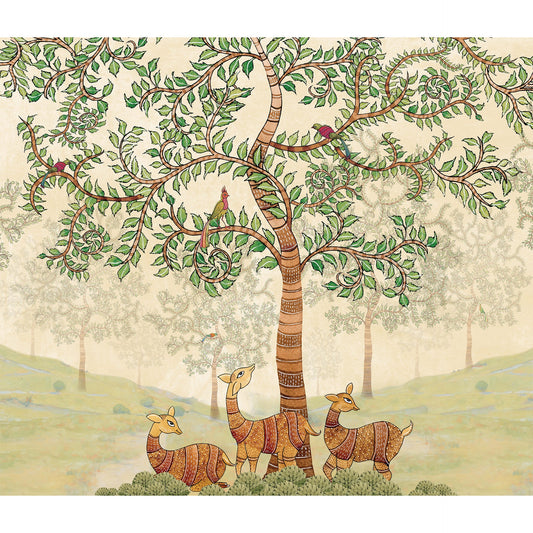 Serene Shelter | Gond Tales | My Space of Joy