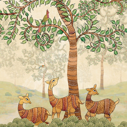 Serene Shelter | Gond Tales | My Space of Joy