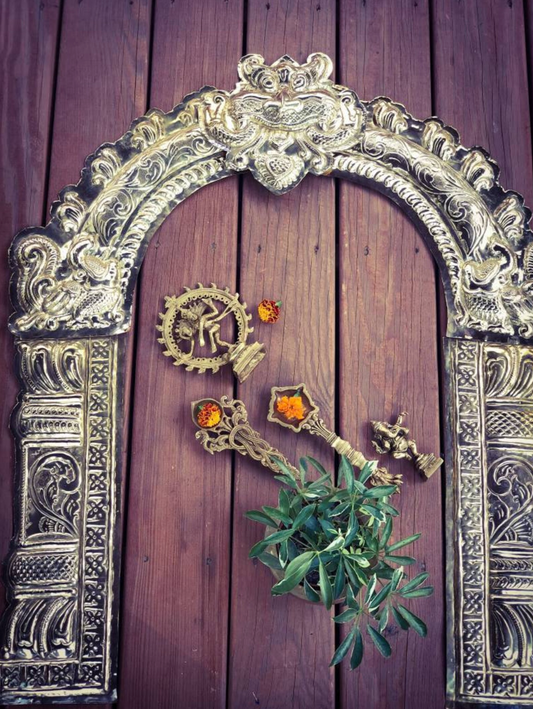 Brass Temple Style Prabhavali