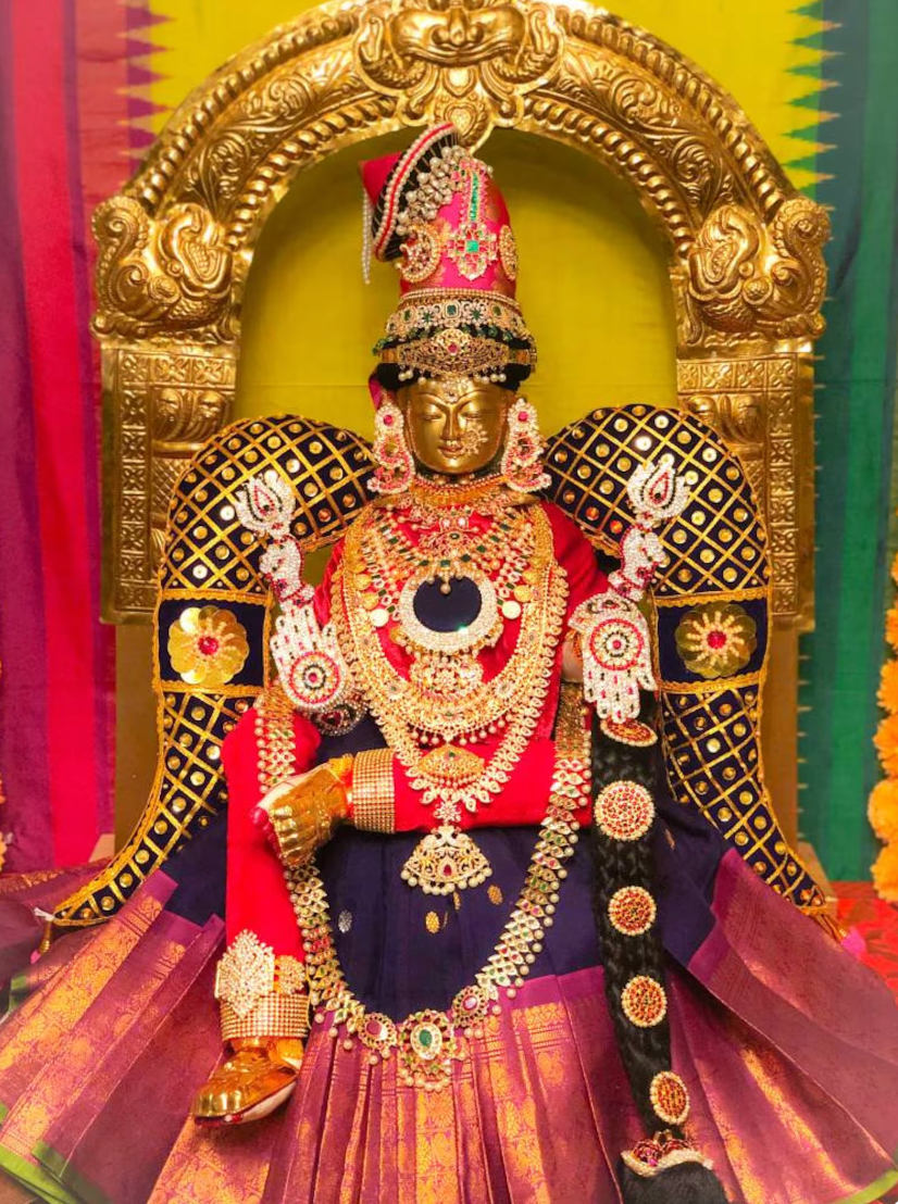 Shanta Padma – Stone Lotus Hands for Deity Decoration