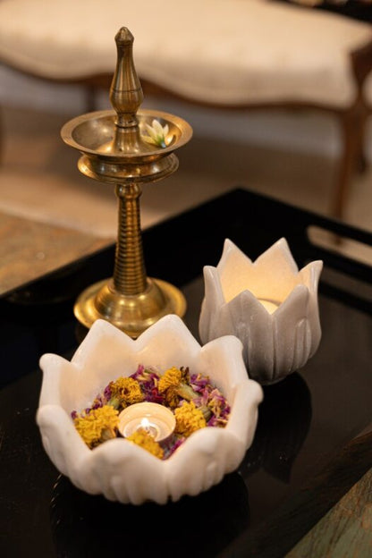 Dhavala Kamalam — Marble Urli