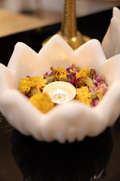 Dhavala Kamalam — Marble Urli