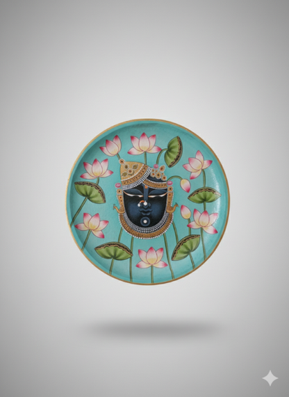 Krishna Kamalabharanam — Krishna Adorned in Lotus Radiance