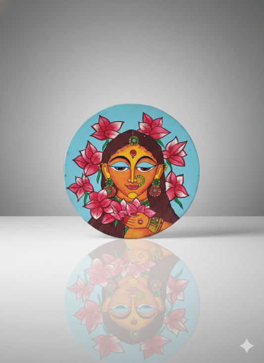 Padma-Mala Manohari — Enchantress Enfolded in Lotus Garlands