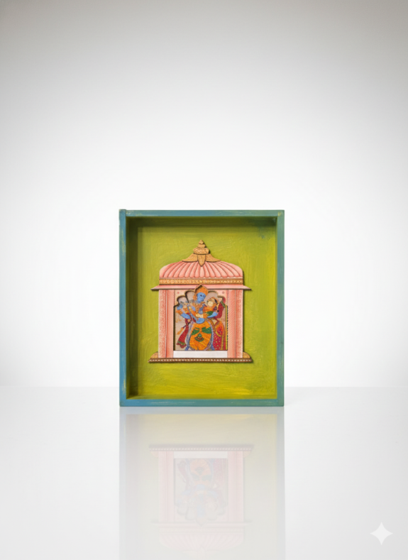 Pattachitra Rasa Madhuri — Radha-Krishna Sringara Toranam