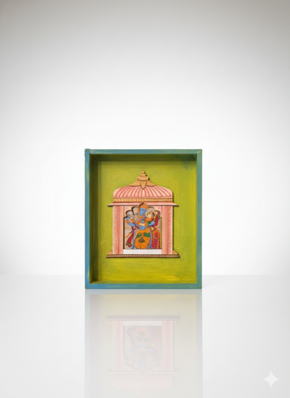 Pattachitra Rasa Madhuri — Radha-Krishna Sringara Toranam