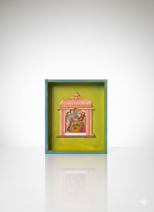 Pattachitra Rasa Madhuri — Radha-Krishna Sringara Toranam