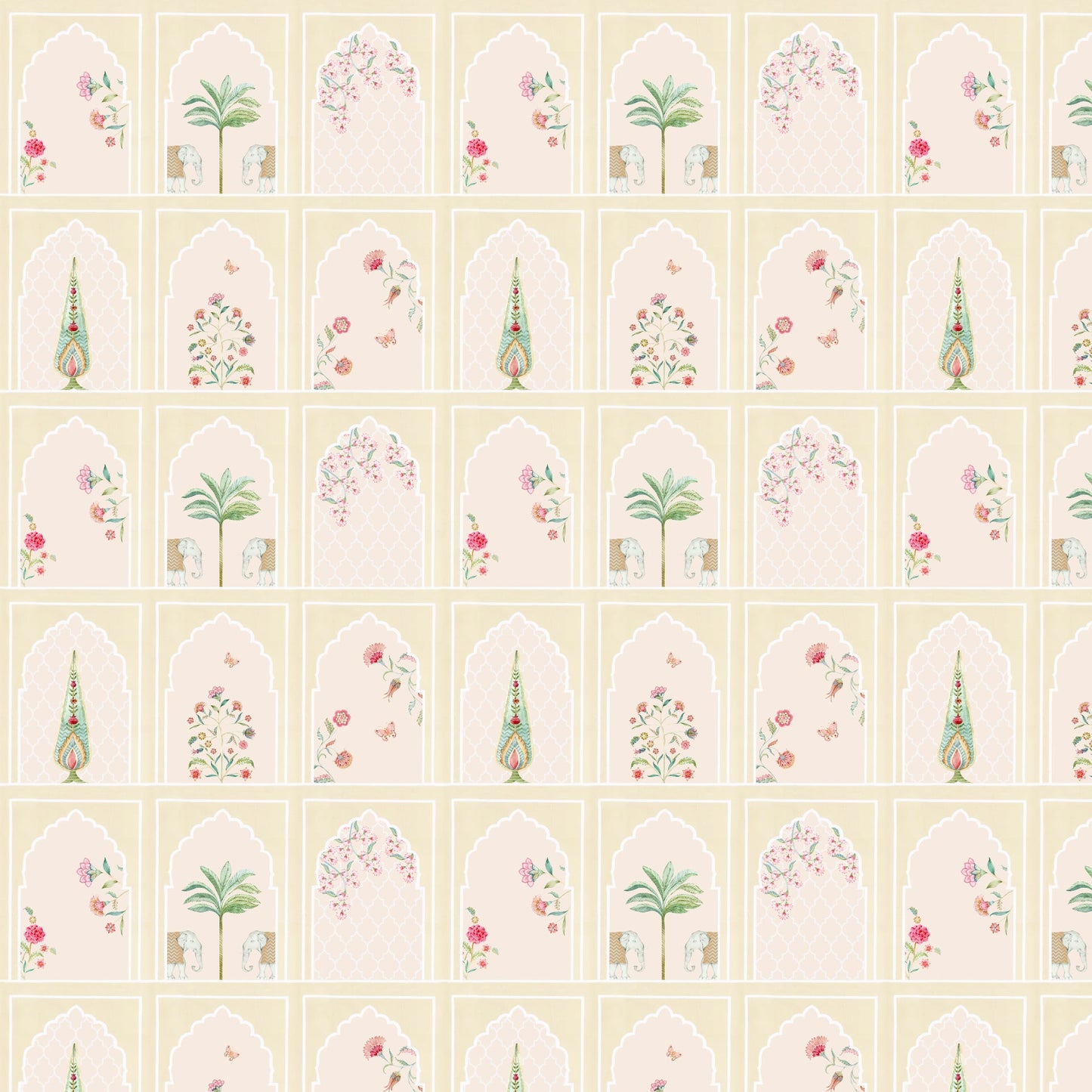 Subtle Arches | Pichwai and Architecture | My Space of Joy