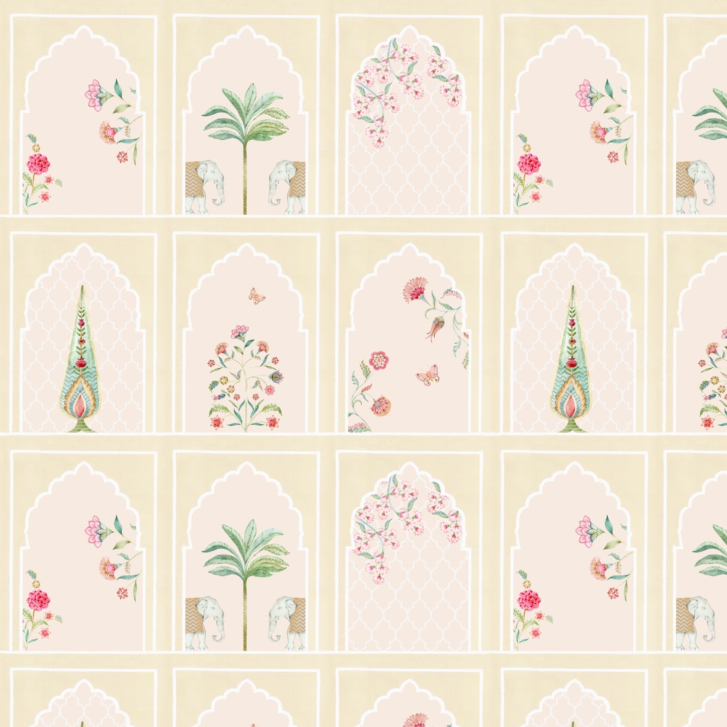 Subtle Arches | Pichwai and Architecture | My Space of Joy