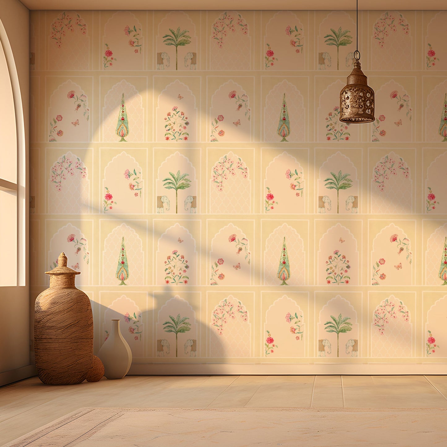 Subtle Arches | Pichwai and Architecture | My Space of Joy