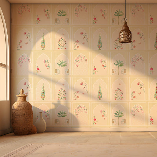 Subtle Arches | Pichwai and Architecture | My Space of Joy