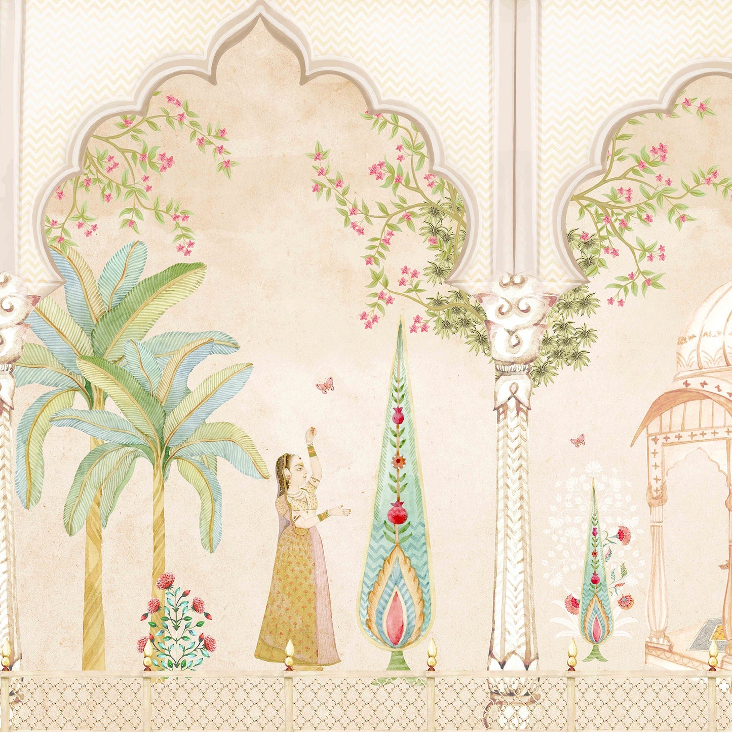 A Royal Gathering | Pichwai and Architecture | My Space of Joy
