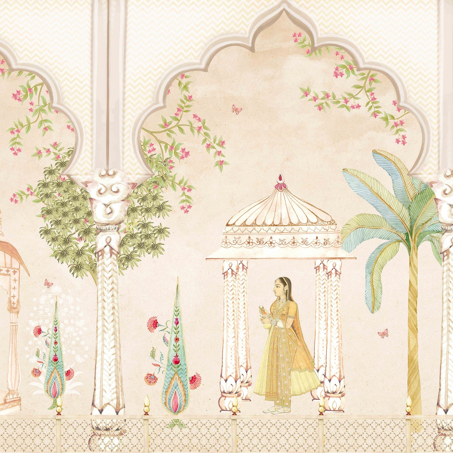 A Royal Gathering | Pichwai and Architecture | My Space of Joy