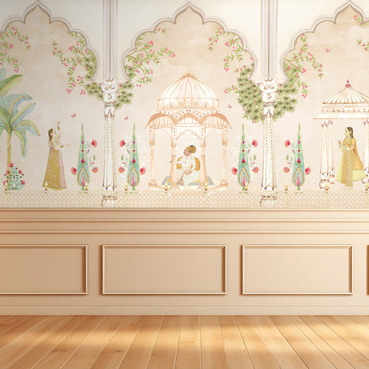 A Royal Gathering | Pichwai and Architecture | My Space of Joy