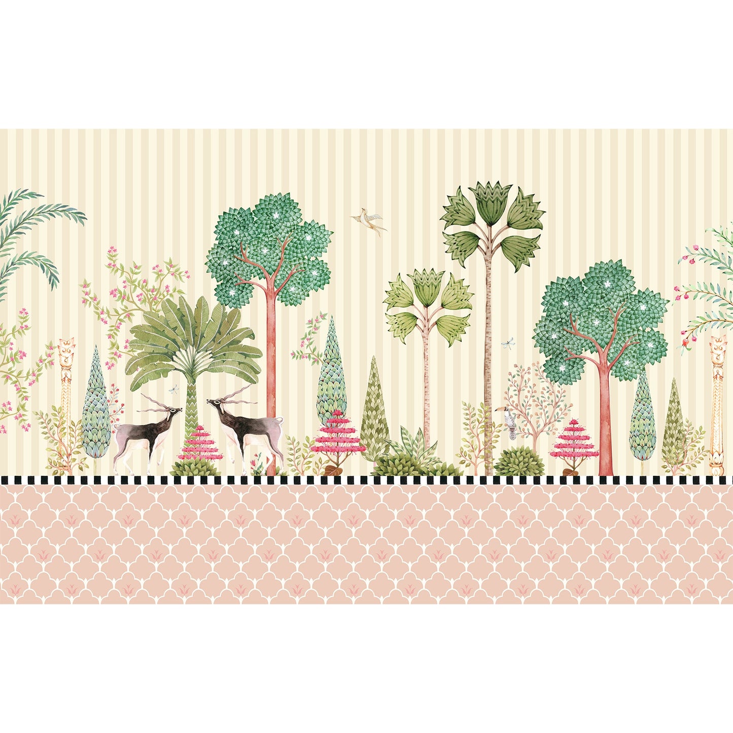 Timber Trails | Pichwai and Architecture | My Space of Joy