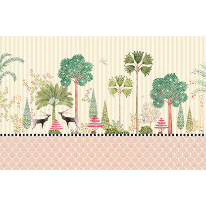 Timber Trails | Pichwai and Architecture | My Space of Joy