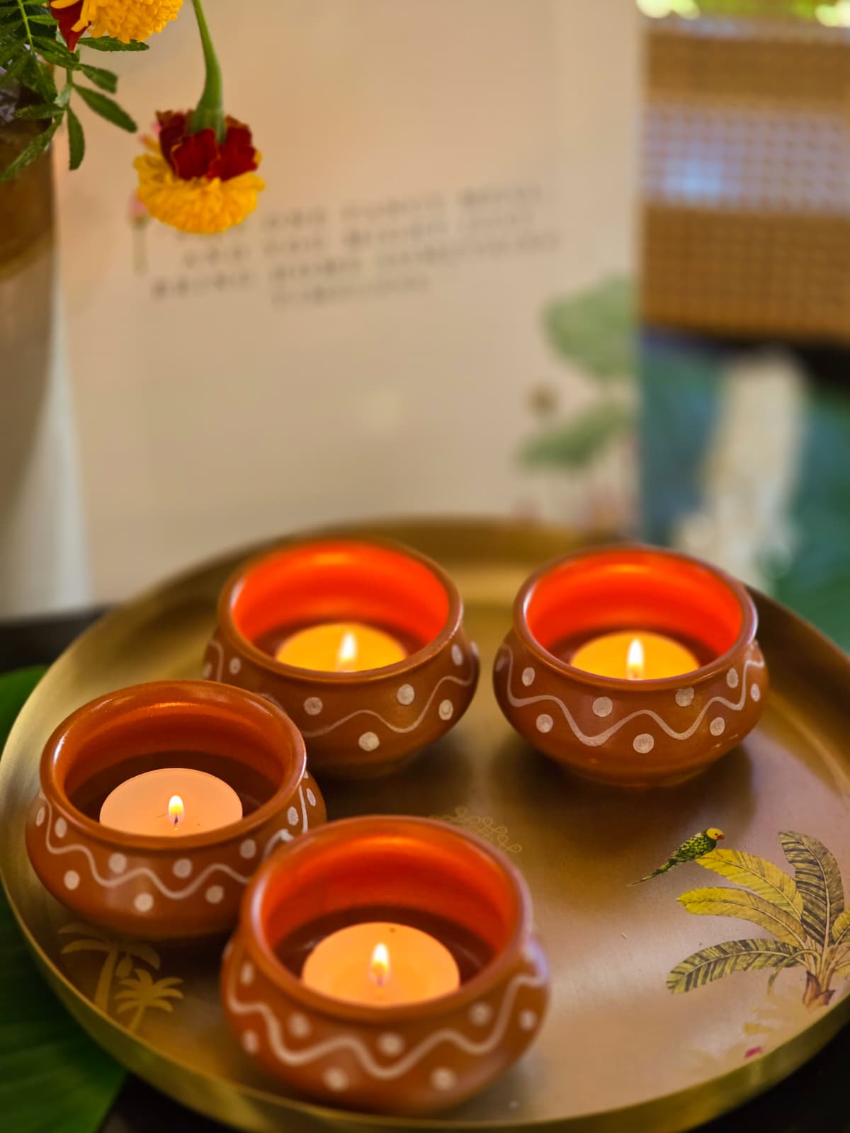 Matti kunda -  Diya/Dessert bowl set of 4