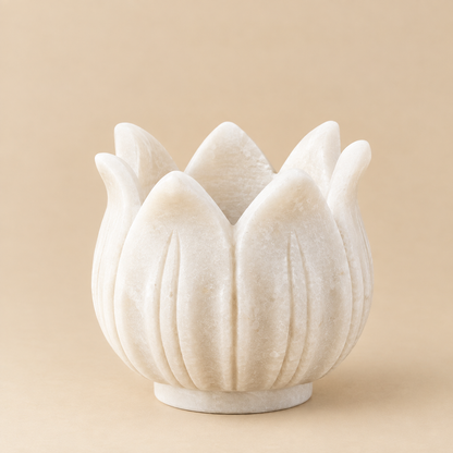 Tulip Blossom Marble votive