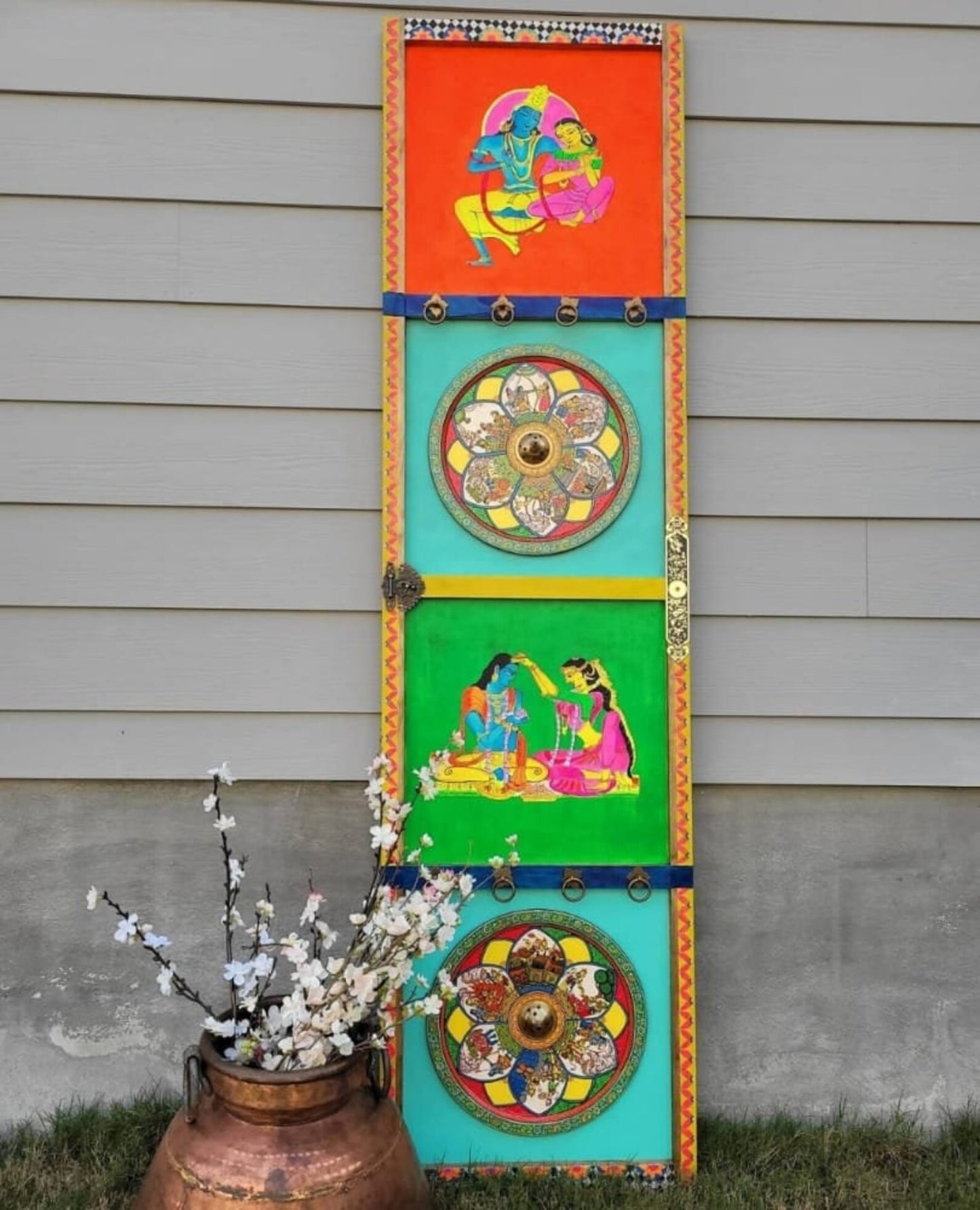 Shri Rama Door Panel