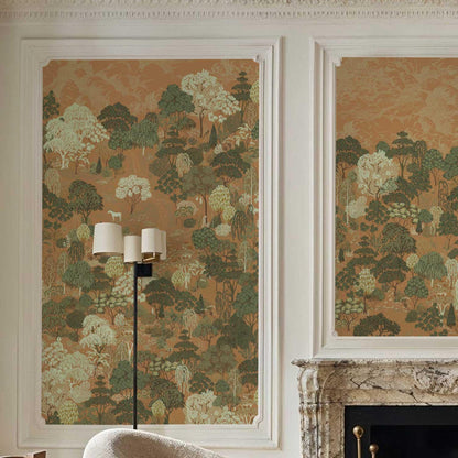 Botanical Forest | Vintage-Inspired Tree Wall Mural