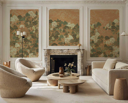 Botanical Forest | Vintage-Inspired Tree Wall Mural
