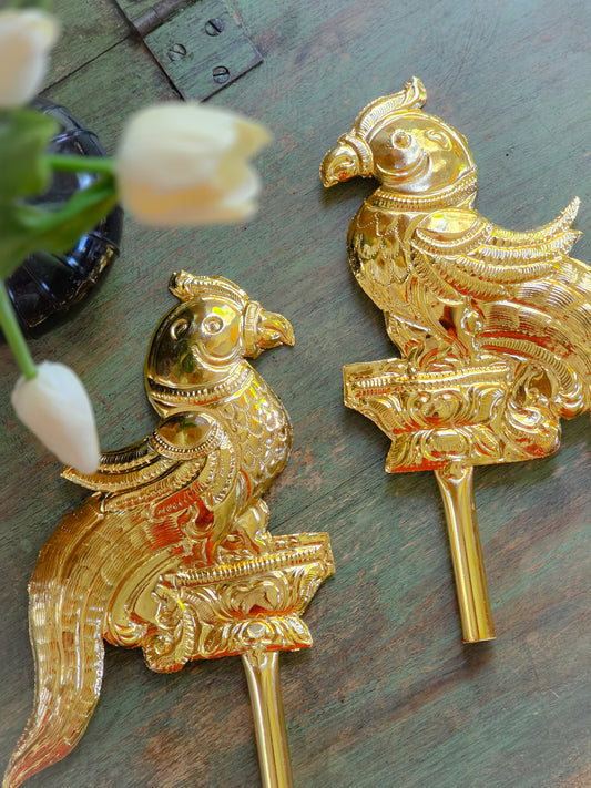 Chiluka Hastham - Brass parrot side hands