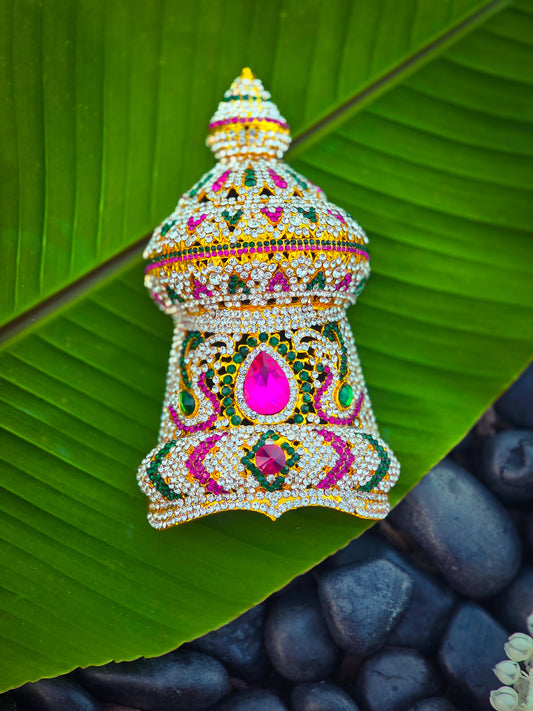 Ratna Kiritam - Stone Crown for Deity