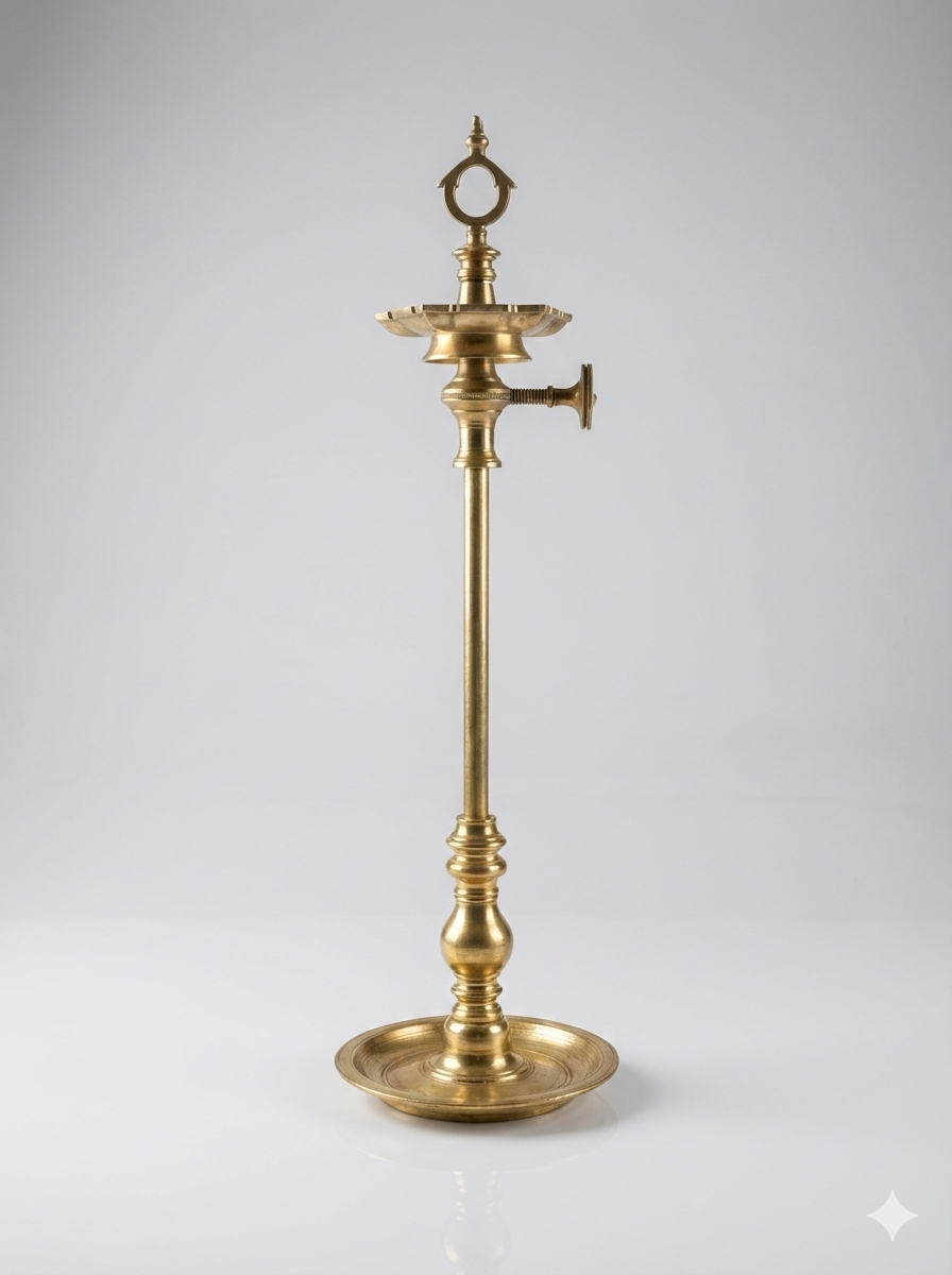 Vilakku – Large Brass Diyas