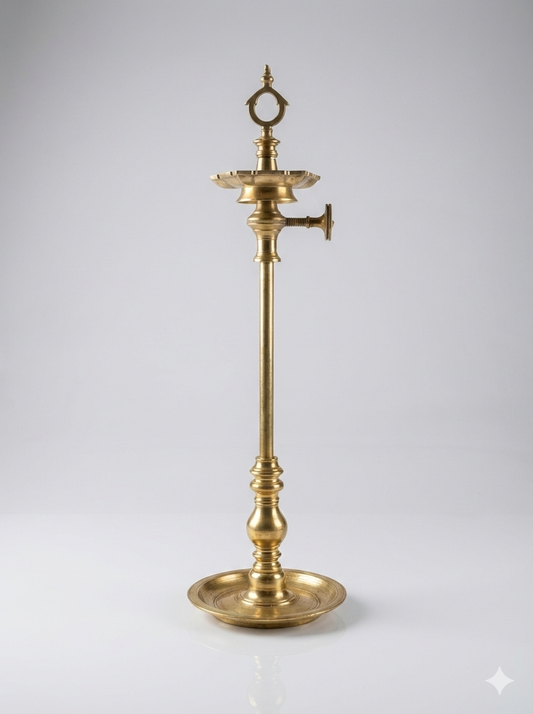 Vilakku – Large Brass Diyas