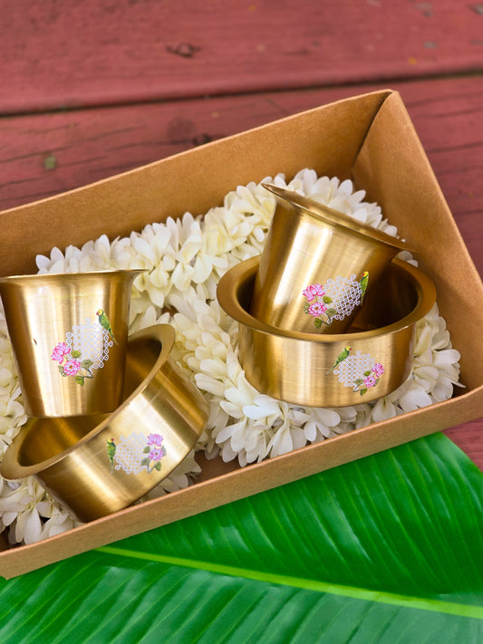 Seethakoka Chiluka - Brass dabara set